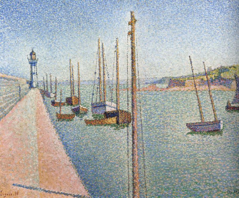 Paul Signac masts portrieux opus china oil painting image